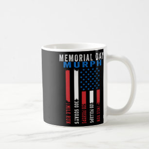 Murph Challenge American Memorial Day Workout Gym Kaffeetasse