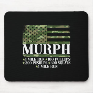 Murph Memorial Day Workout Mousepad
