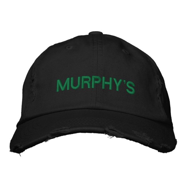 MURPHY BESTICKTE KAPPE (Vorderseite)