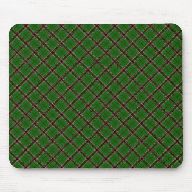 Murphy Clan Tartan Irish Designed Print Mousepad (Vorne)