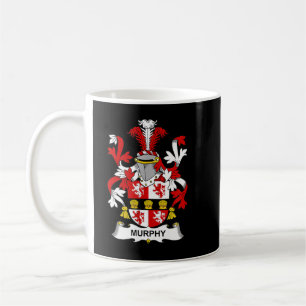 Murphy Coat of Arms Familienwappen Kaffeetasse