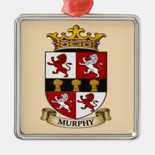 Murphy Familien Wappen Ornament Aus Metall