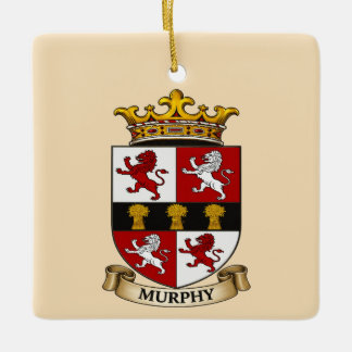 Murphy Familien-Wappen-Ornament Keramikornament
