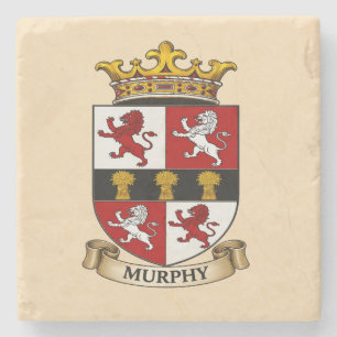 Murphy Familien Wappen Untersetzer