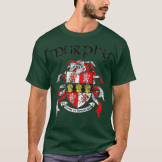 Murphy Familienwappen Coat of Arms Nachname Gesche T-Shirt