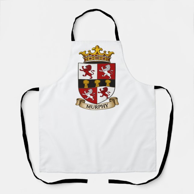 Murphy Family Coat of Arms Apron Schürze (Vorderseite)