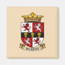 Murphy Family Coat of Arms Magnet