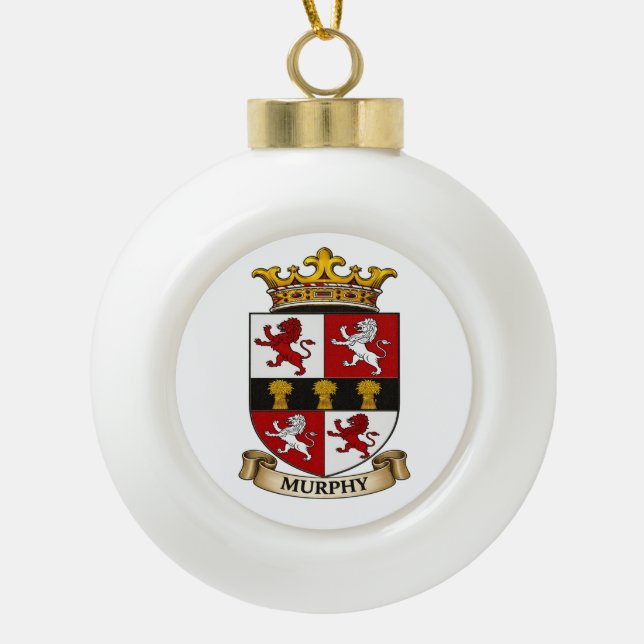 Murphy Family Coat of Arms Ornament (Vorderseite)