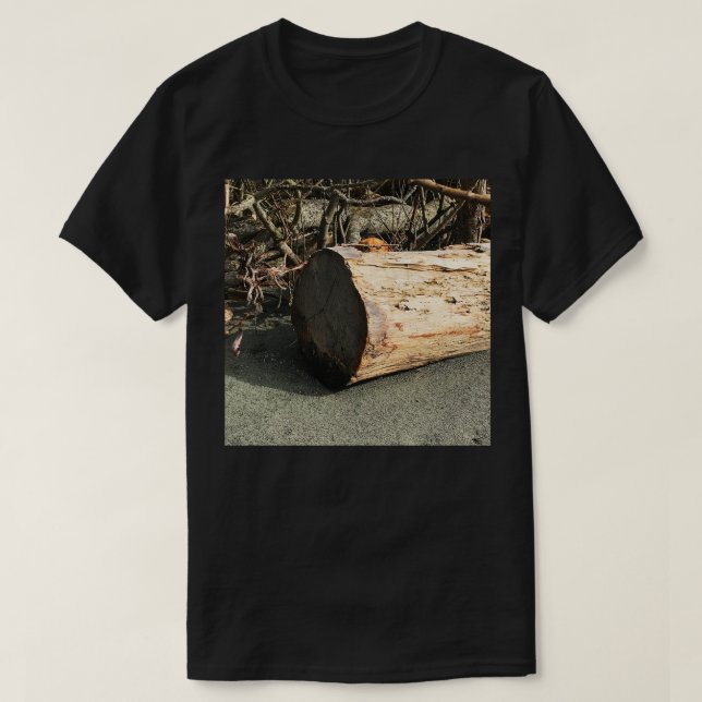 Murphy hinter dem großen Stein T-Shirt (Design vorne)