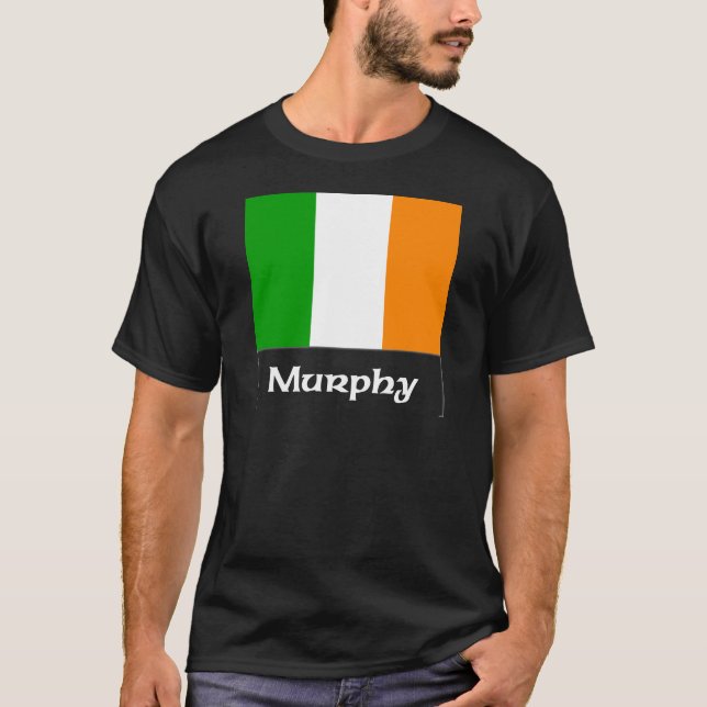 Murphy-Iren-Flagge T-Shirt (Vorderseite)