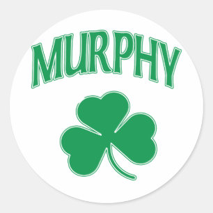 Murphy-Iren Runder Aufkleber