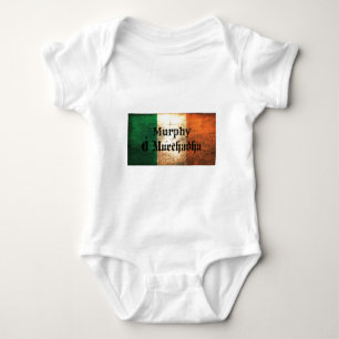 Murphy Irische Flagge Baby Strampler