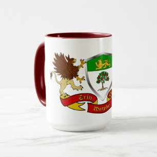 Murphy Irish Coat of Arms Shield Combo Tasse
