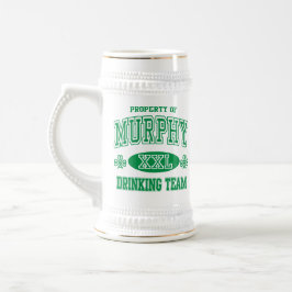 Murphy Irish Drinking Team Bierglas