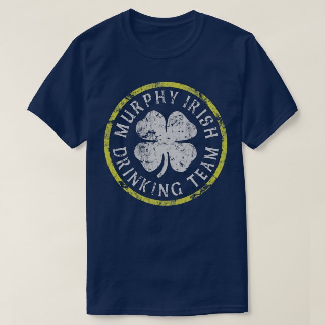 Murphy Irish Drinking Team  T-Shirt (Design vorne)