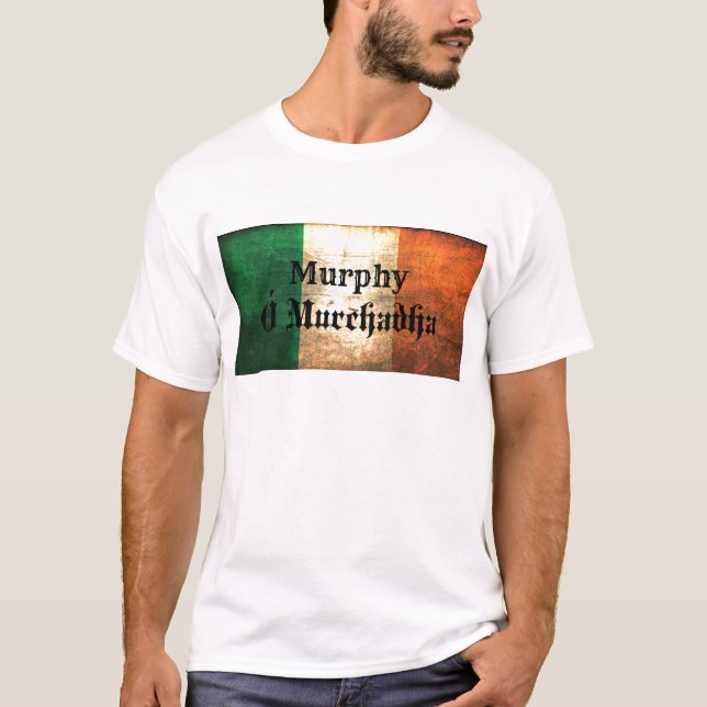Murphy Irish Flag T-Shirt (Vorderseite)
