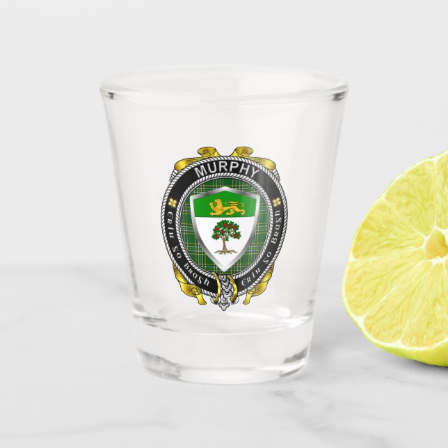 Murphy Irish Shot Glass Schnapsglas (Vorderseite)
