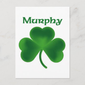 Murphy Kleeblatt Postkarte