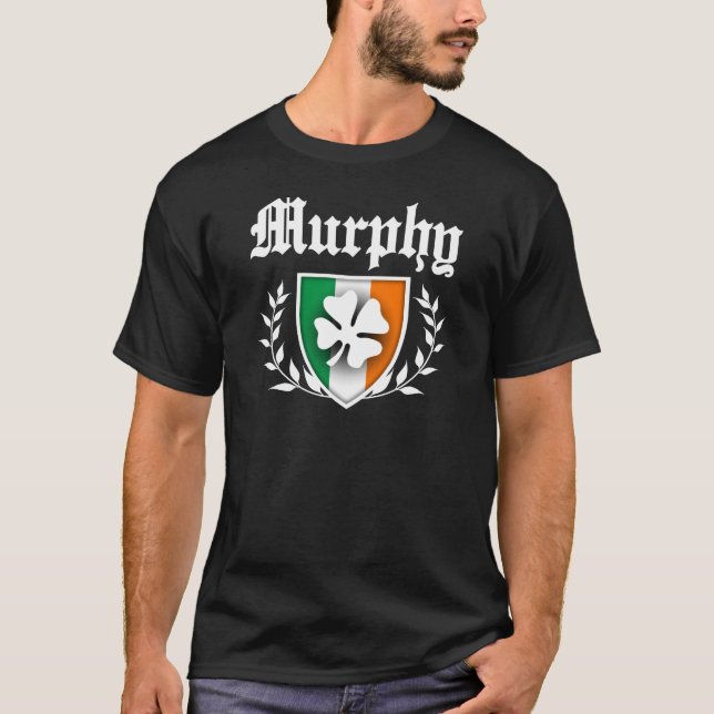 Murphy-Kleeblatt-Wappen T-Shirt (Vorderseite)