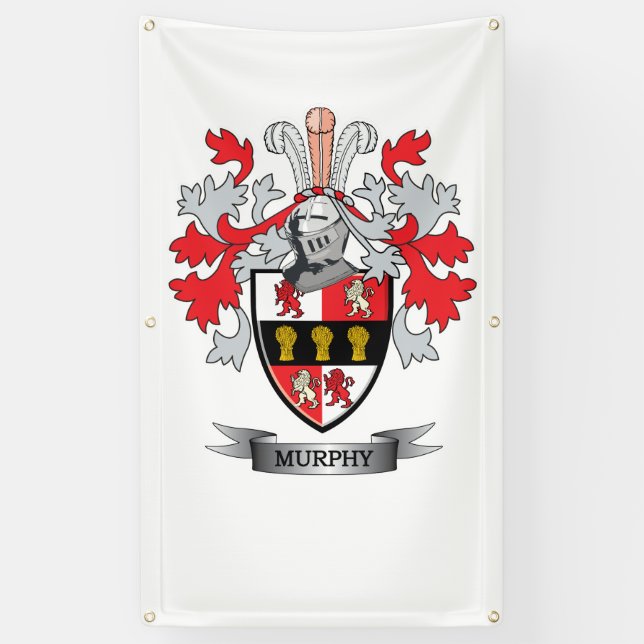 Murphy-Wappen Banner (Vertikal)