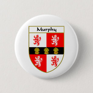 Murphy-Wappen/Familienwappen Button