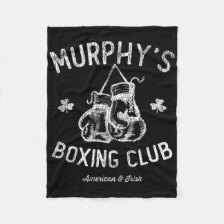 Murphy's Boxing Club - American Irish Boxer Fleecedecke