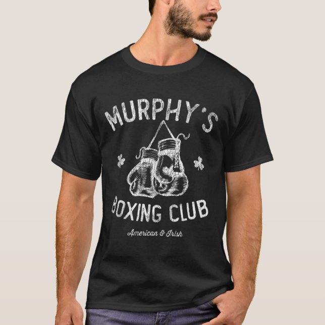 Murphy's Boxing Club - American Irish Boxer T-Shirt (Vorderseite)