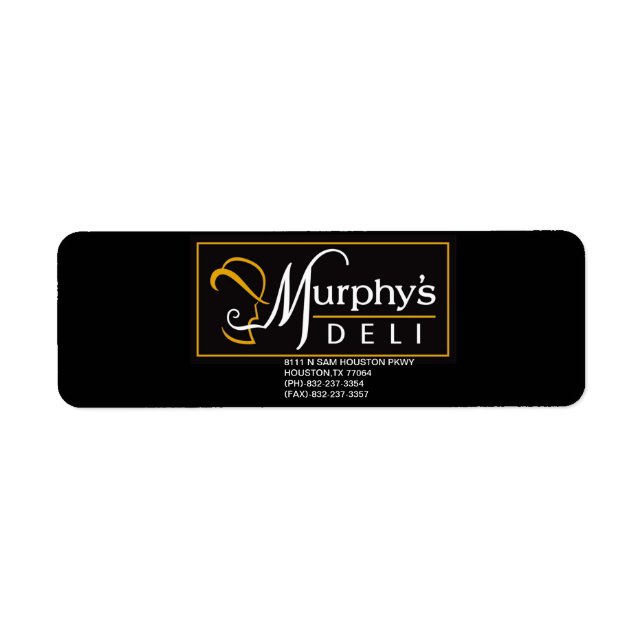 MURPHY'S DELI PROMO STICKER (Vorne)