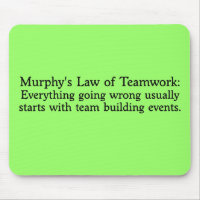 Murphys Gesetz für Teamwork