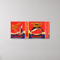 Murray Best Brand Lachs Label - Alaska