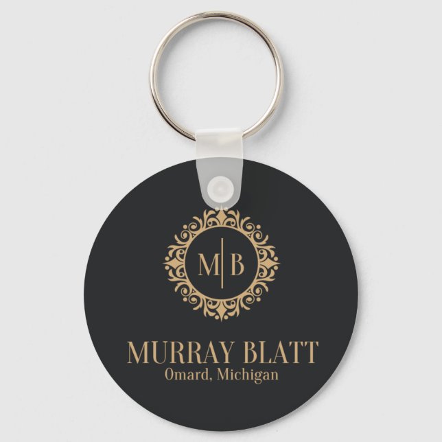 Murray Blatt, Omard, Michigan (Omard Store) Schlüsselanhänger (Vorderseite)