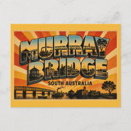 Murray Bridge Südaustralien Historische Flussstadt Postkarte