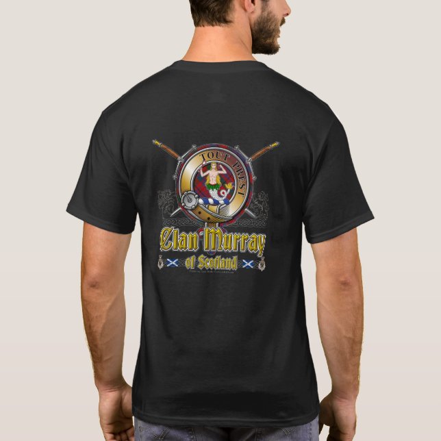 Murray-Clan-Abzeichen T-Shirt (Rückseite)
