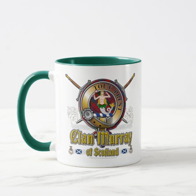 Murray Clan Abzeichen Tasse (Links)