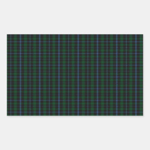 Murray Clan Tartan Rechteckiger Aufkleber