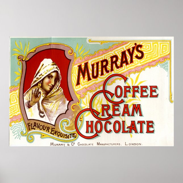 Murray Coffee Cream Chocolate Poster (Vorne)