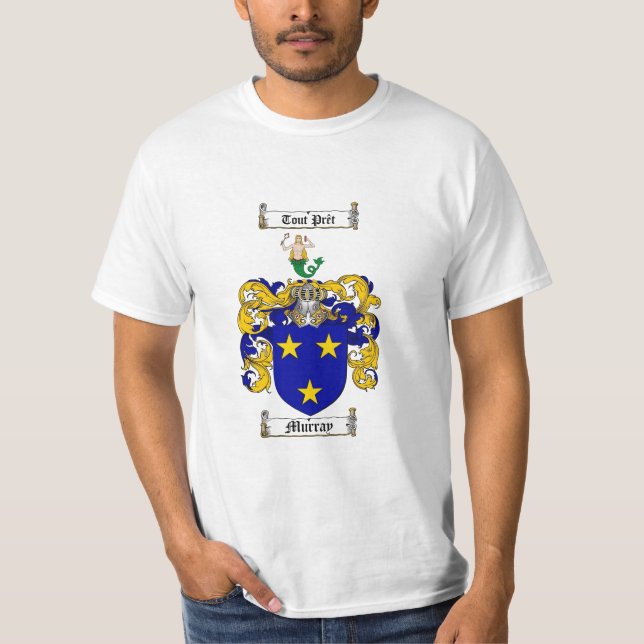 Murray-Familienwappen - Murray-Wappen T-Shirt (Vorderseite)