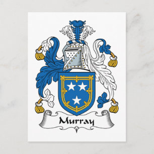 Murray Familienwappen Postkarte