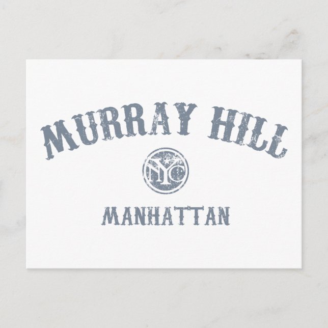 Murray Hill Postkarte (Vorderseite)