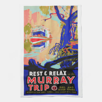 Murray River Australian Travel Geschirrtuch
