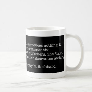 Murray Rothbard Kaffeetasse