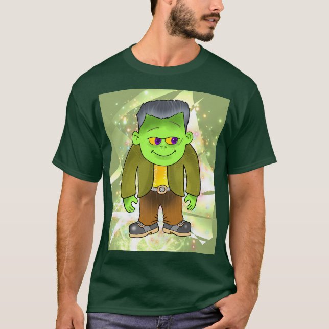 Murray the Monster on Green T-Shirt (Vorderseite)
