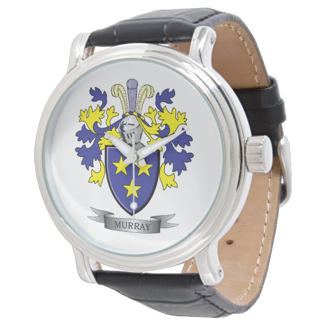 Murray-Wappen Armbanduhr (Schrägansicht)