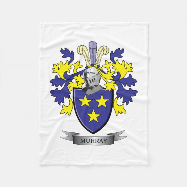 Murray-Wappen Fleecedecke (Vorderseite)
