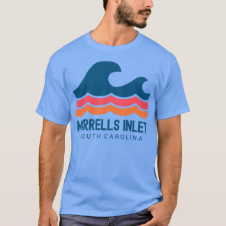 Murrells Inlet South olina Vintag Wave T-Shirt
