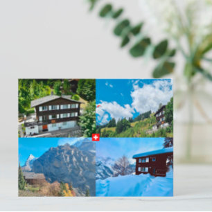 Mürren - Berner Oberland. Schweiz Postkarte