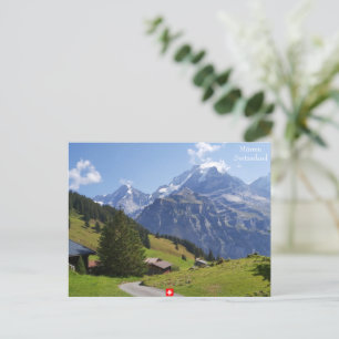 Mürren, Schweiz Postcard Postkarte