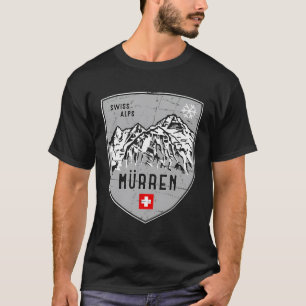 Murren Switzerland Emblem T-Shirt