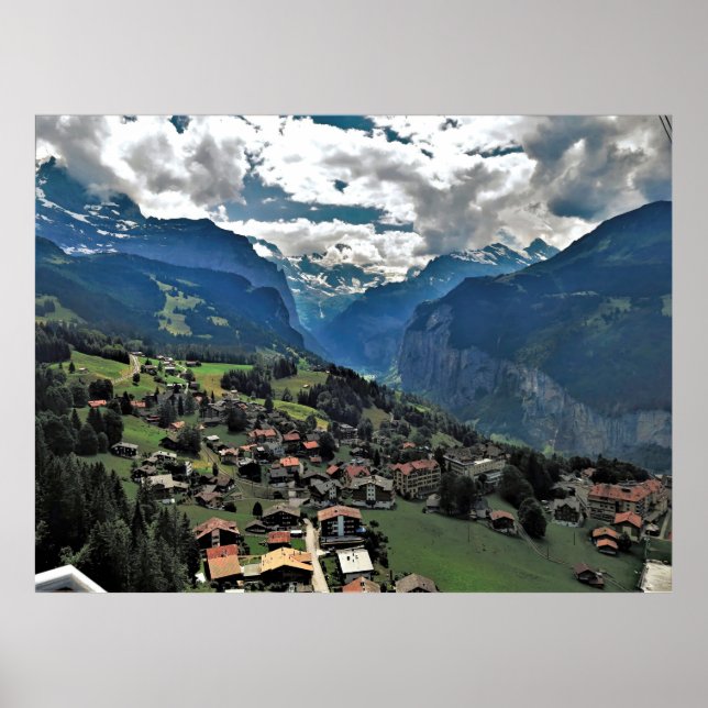 Murren Village Poster (Vorne)