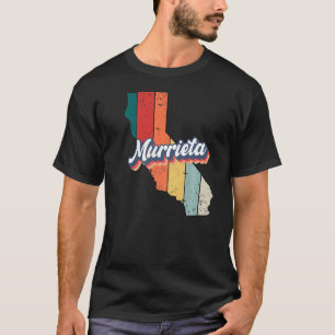 Murrieta City Retro Vintages Heimat Kalifornien T-Shirt